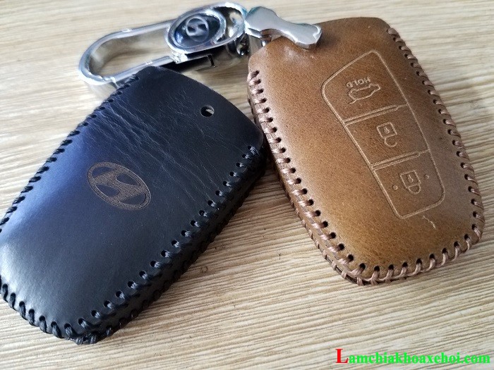 Bao da chìa khóa ô tô hyundai 2014