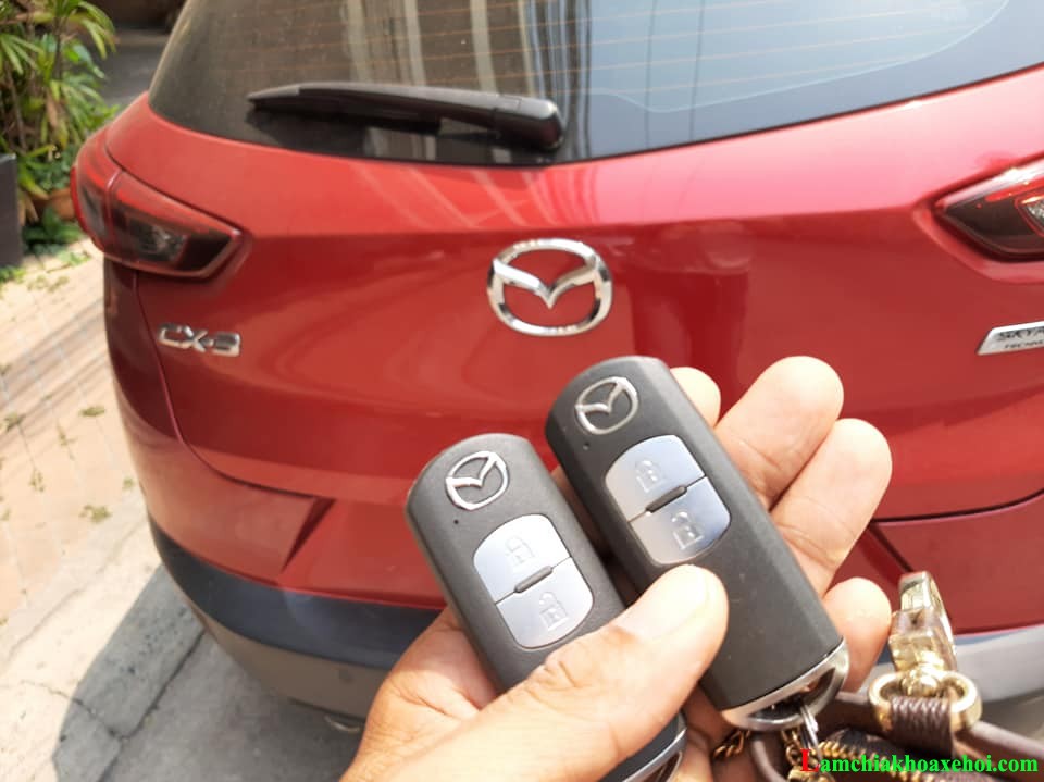 Làm Chìa Khóa Xe Mazda CX3 Luxury, Premium, Deluxe