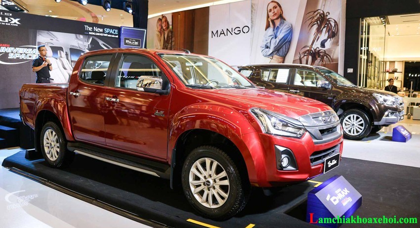 làm chìa khóa remote Isuzu Dmax tận nơi
