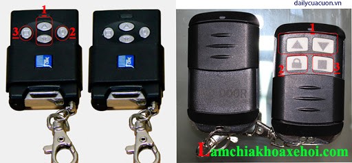 dịch vụ làm điều khiển thông minh cửa cuốn tại nam Định