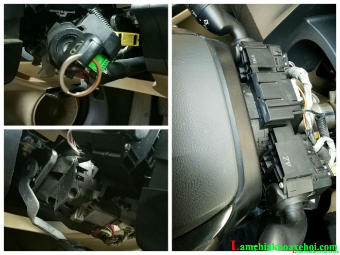 sửa khóa CRV bị kẹt