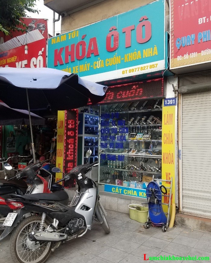 Sửa khóa ô tô tại linh đàm, ngọc hồi, giải phóng
