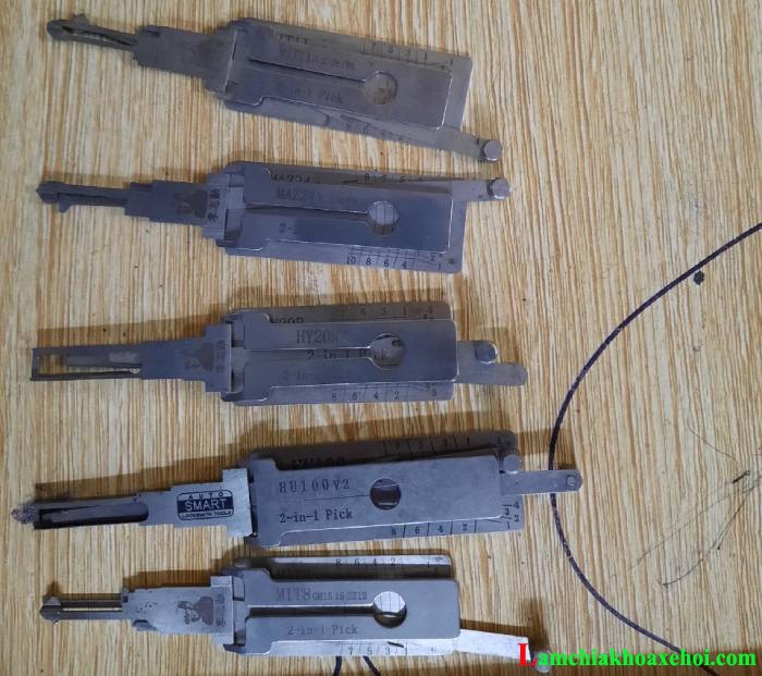 Phôi sửa khóa xe ô tô tại Nam Định