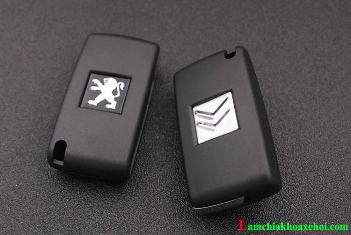 Thay vỏ chìa khóa xe ô tô peugeot