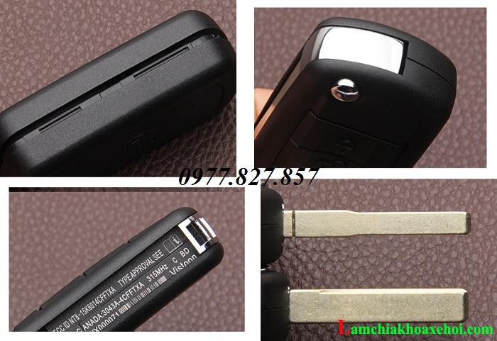 Vỏ chìa khóa gập ô tô Land Rover