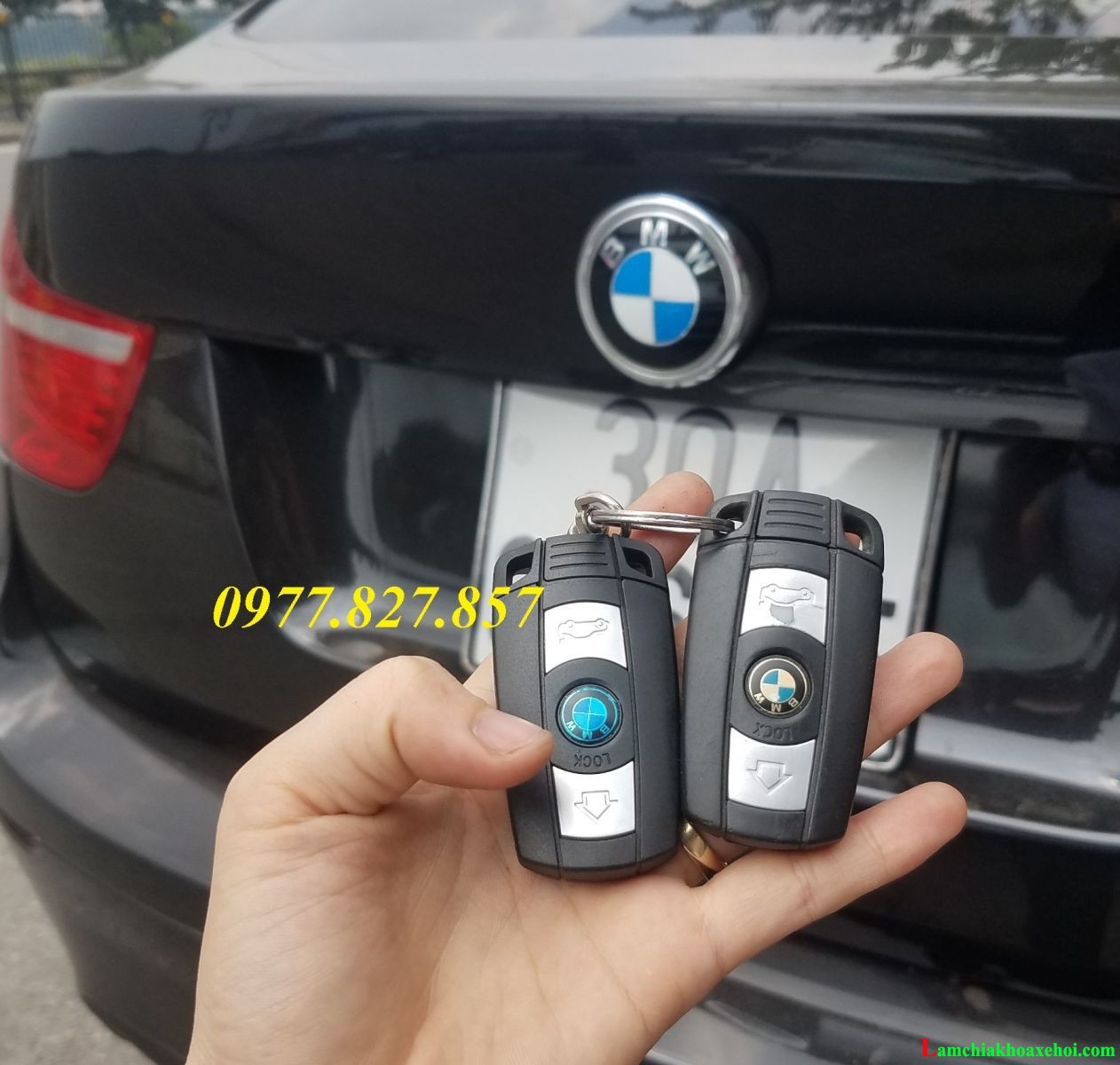 Địa chỉ làm chỉa khóa xe ô tô BMW tại Hà Nội