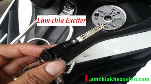 Làm chìa khóa xe Exciter Yamaha