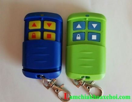 làm điều khiển cửa cuốn tự học lệnh